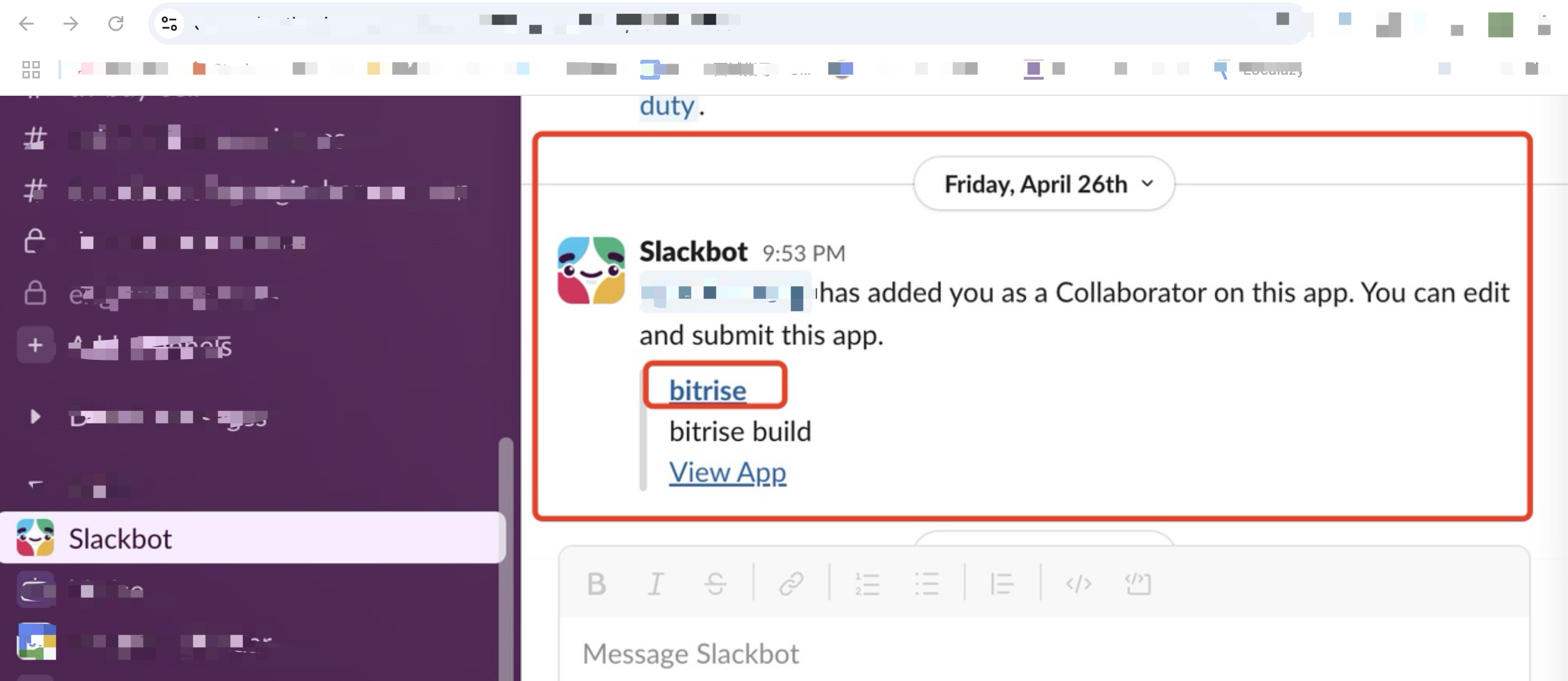 填写Target Slack channel-2